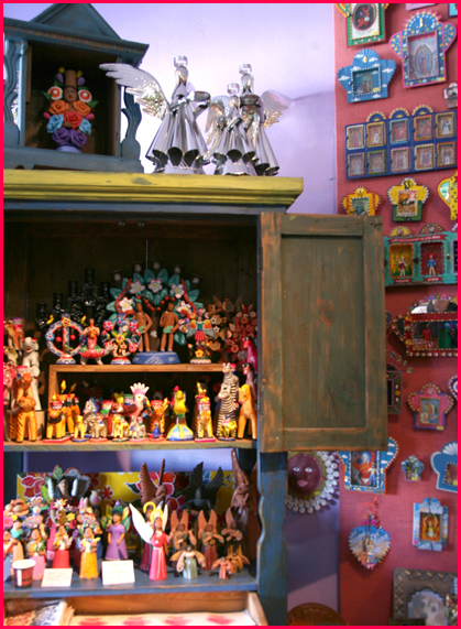 overview of mexcian ceramics, shrines, etc