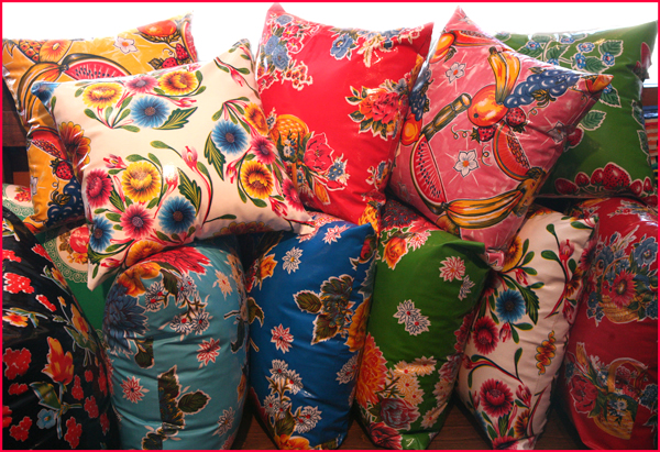 oilcloth pillows